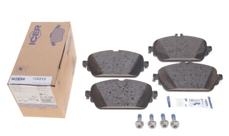 Фото 2 - Гальмівні колодки ICER 182212