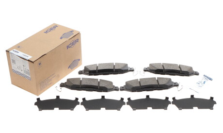 Фото 2 - Тормозные колодки ICER 182234