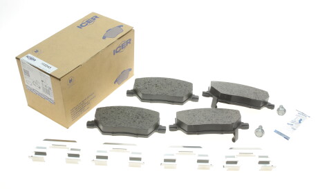 Фото 2 - Тормозные колодки ICER 182243