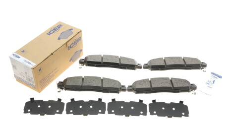 Фото 2 - Гальмівні колодки ICER 182249-203 (182249203)