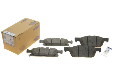 Фото 2 - Гальмівні колодки ICER 182250