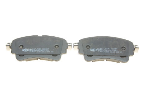 Фото 3 - Тормозные колодки ICER 182256