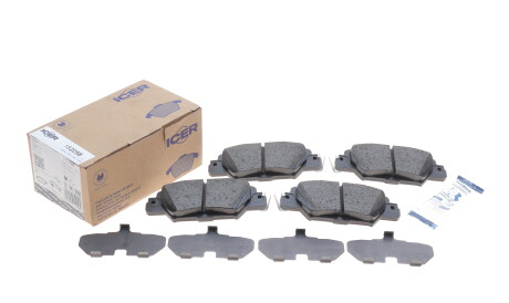 Фото 2 - Тормозные колодки ICER 182258