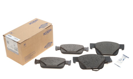 Фото 2 - Гальмівні колодки ICER 182270