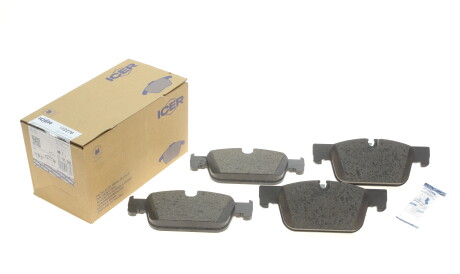 Фото 2 - Гальмівні колодки ICER 182276