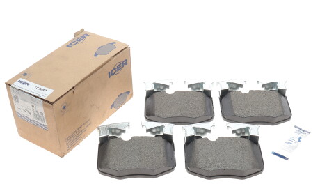 Фото 2 - Гальмівні колодки ICER 182280