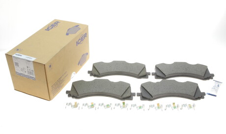 Фото 2 - Гальмівні колодки ICER 182281