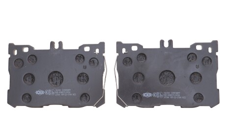 Фото 3 - Гальмівні колодки ICER 182282