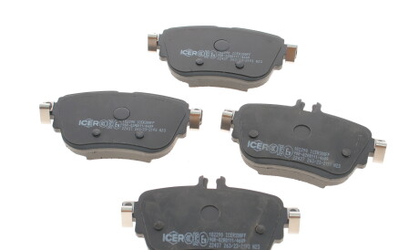 Фото 3 - Гальмівні колодки ICER 182290