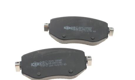 Фото 3 - Тормозные колодки ICER 182292