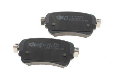 Фото 3 - Тормозные колодки ICER 182294