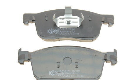 Фото 3 - Гальмівні колодки ICER 182297