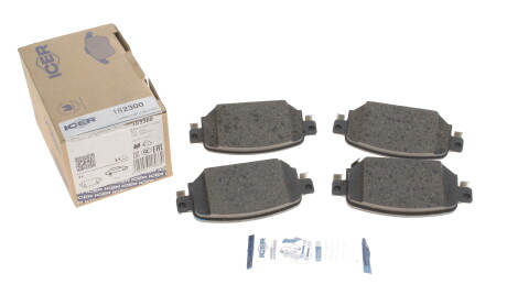 Фото 4 - Гальмівні колодки ICER 182300