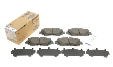 Фото 2 - Тормозные колодки ICER 182307