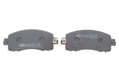 Фото 4 - Гальмівні колодки ICER 182313