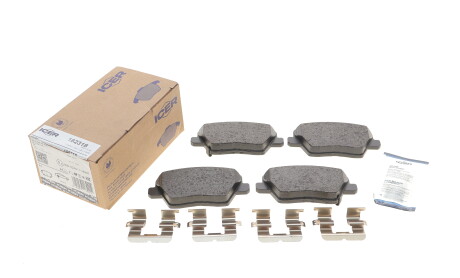 Фото 2 - Гальмівні колодки ICER 182318