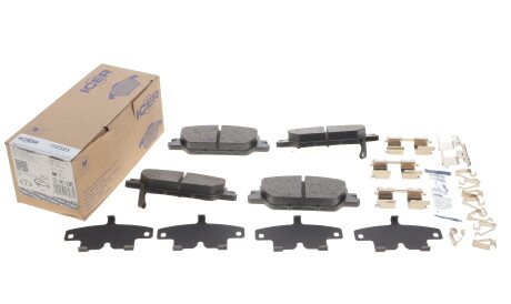 Фото 2 - Тормозные колодки ICER 182323