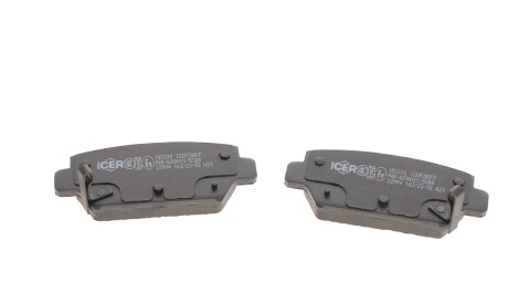 Фото 2 - Гальмівні колодки ICER 182338