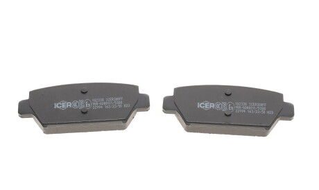 Фото 3 - Гальмівні колодки ICER 182338