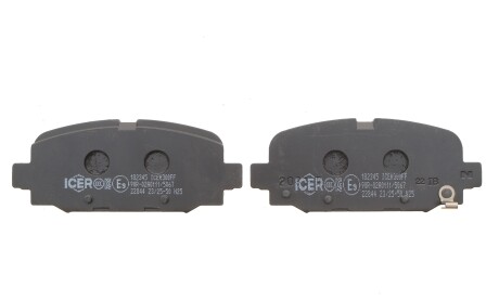 Фото 4 - Тормозные колодки ICER 182345