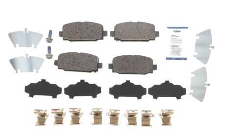 Колодки тормозные (задние) Jeep Compass 1.4 MultiAir 17- (TRW) - ((68353597AA, K68353597AA)) ICER 182345