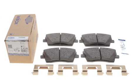 Фото 2 - Тормозные колодки ICER 182354