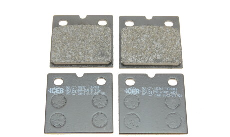 Фото 3 - Тормозные колодки ICER 182361
