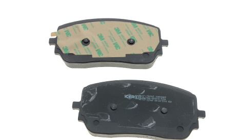 Фото 2 - Гальмівні колодки ICER 182365