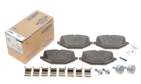 Фото 2 - Тормозные колодки ICER 182371