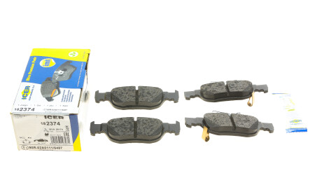 Фото 2 - Гальмівні колодки ICER 182374