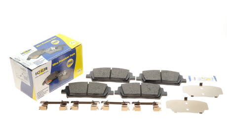 Фото 2 - Гальмівні колодки ICER 182378