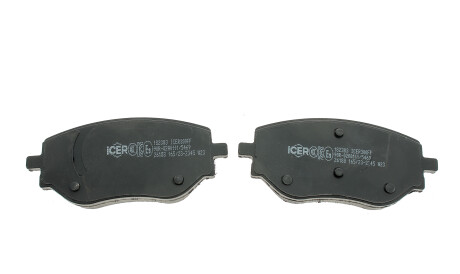 Фото 2 - Гальмівні колодки ICER 182383