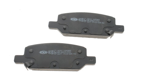 Фото 3 - Гальмівні колодки ICER 182412