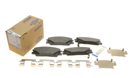 Фото 2 - Тормозные колодки ICER 182414-203 (182414203)