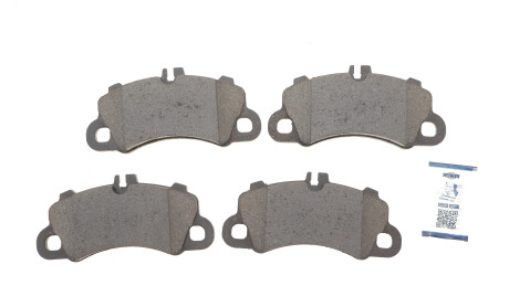 Колодки гальмівні (передні) Porsche Macan 3.0 S/3.0 S Diesel 14-/Cayenne 2.9/3.0 S AWD 17- (Brembo) - ((95B698151AA, 95B698151AQ, 9Y0698151, 9Y0698151A, 9Y0698151AN)) ICER 182459