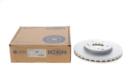 Фото 2 - Тормозной диск ICER 78BD0410-2 (78BD04102)