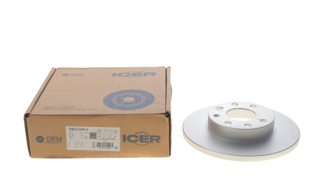 Фото 2 - Гальмівний диск ICER 78BD1240-2 (78BD12402)