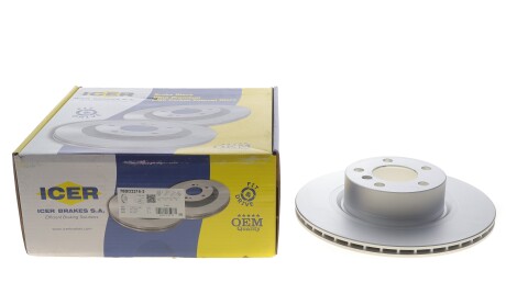 Фото 2 - Тормозной диск ICER 78BD2216-2 (78BD22162)
