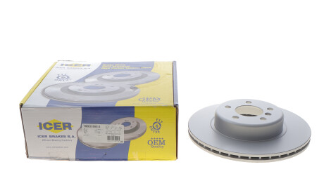 Фото 2 - Тормозной диск ICER 78BD3555-2 (78BD35552)