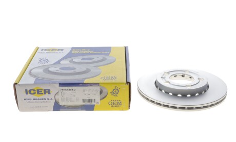 Фото 2 - Тормозной диск ICER 78BD5308-2 (78BD53082)