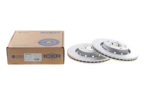 Фото 2 - Гальмівний диск ICER 78BD5924-2 (78BD59242)