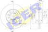 Гальмівний диск - (5Q0615301A, 5Q0615301E) ICER 78BD6095-2 (фото 1)