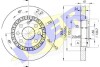 Диск гальмівний (передній) Opel Astra F/Kadett/Vectra 84-/Daewoo Lanos 97- (256x24)(з покр.)(вент.) - (569001, 569042, 90250546) ICER 78BD9042-2 (фото 1)
