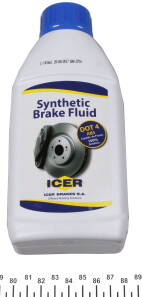 Жидкость тормозная Synthetic Brake Fluid, 0,5л - ICER 950002