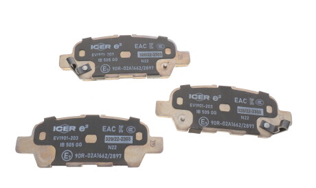 Фото 3 - Тормозные колодки ICER EV1901-203