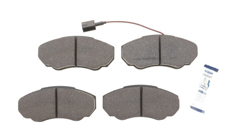 Комплект гальмівних накладок, дискове гальмо - ICER LM1523