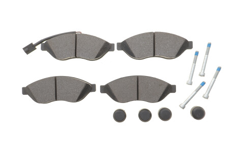 Комплект гальмівних накладок, дискове гальмо - ICER LM1803