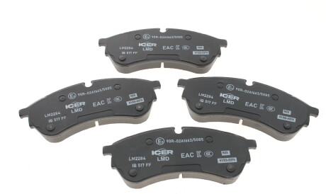 Фото 3 - Тормозные колодки ICER LM2284