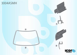 Фото товара Автозапчастина ICOR 1141 P110-X : Купить на tto.com.ua