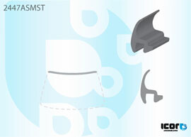 Фото товара Автозапчастина ICOR 1408 P133-X : Купить на tto.com.ua